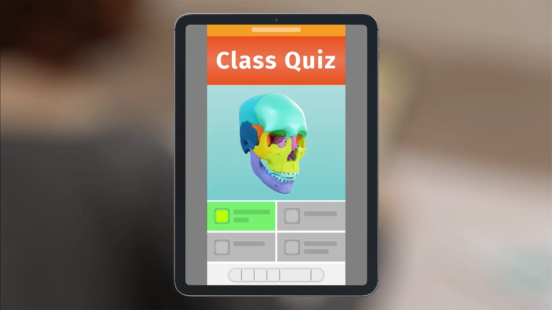 Class quiz for lessons